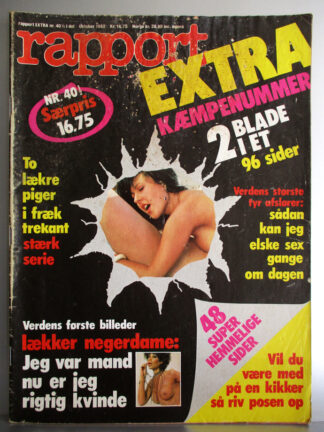 Rapport Extra no. 40,5