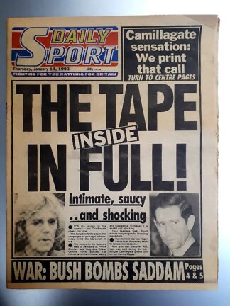 Daily Sport 1993 January 14