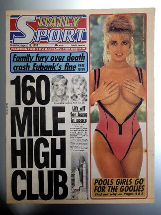 Daily Sport 1992 August 18