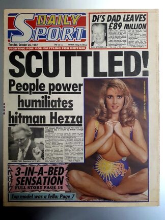Daily Sport 1992 October 20