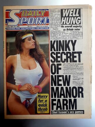 Daily Sport 1992 April 10