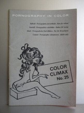 Color Climax 1970 no. 25